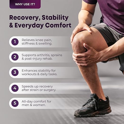 betterhood Premium Knee Sleeve with EasyMove Max Stability (BUY 1 GET 1 FREE)
